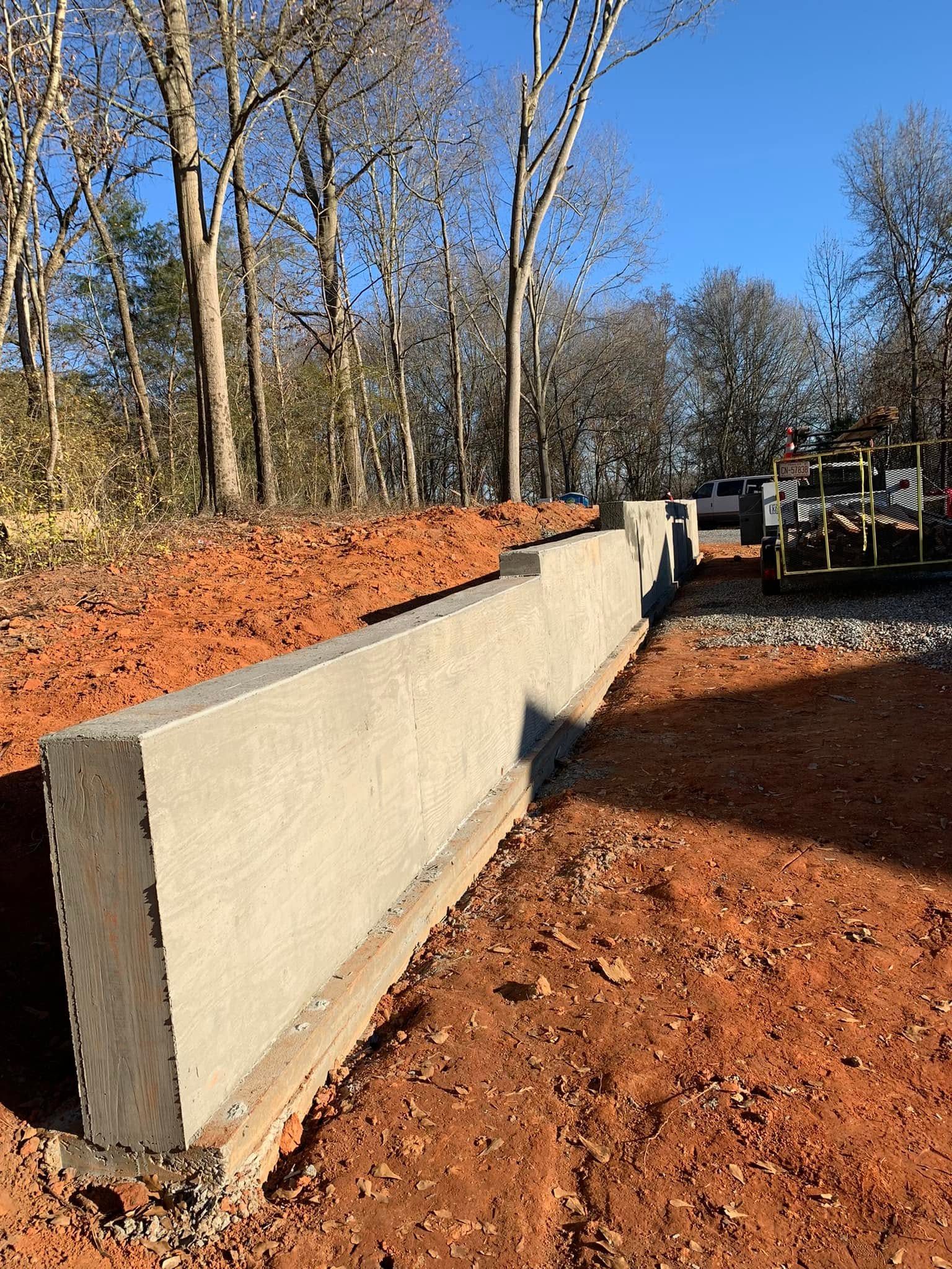 Concrete Retaining Walls 2